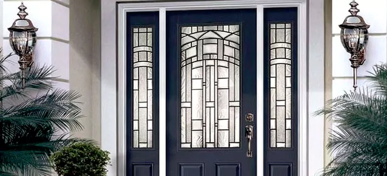 Stained Glass Door Panels in North Miami, FL