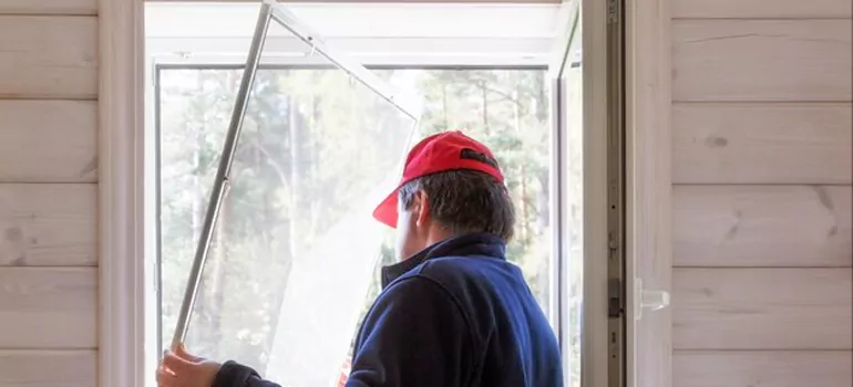 Expandable Window Screen Installation in North Miami, FL