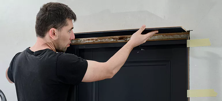 Wood Door Hole Repair in North Miami, FL